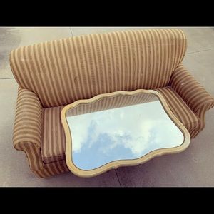 Mirror French Regency Lenoir and Sofa Bed